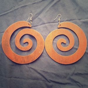 Spiral earrings